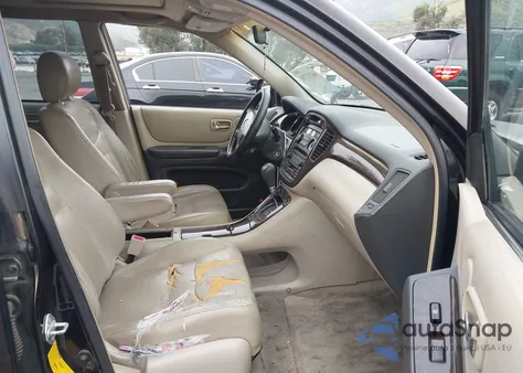 2002 Toyota Highlander Limited V6 из США, поврежденный, VIN JTEGF21A520031386